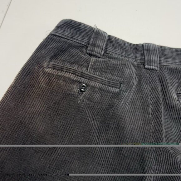 Dickies Corduroy Skateboarding Pants Mens 32x27 (x25) Faded Double Knee Loose - Picture 6 of 16